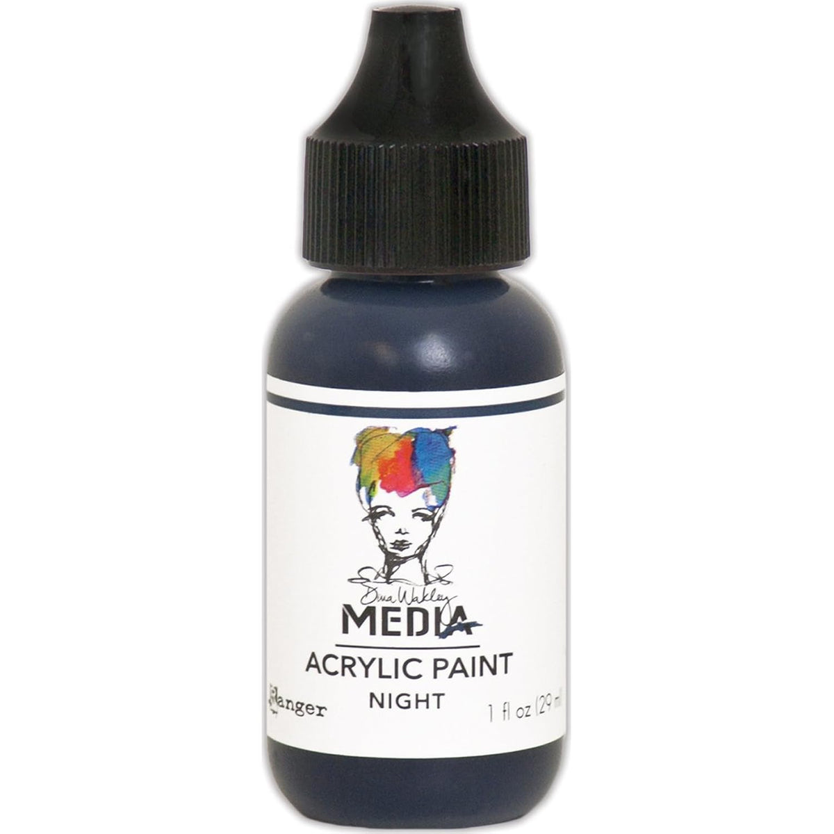 Ranger MDQ54054 Heavy Body Acrylic Paint 1oz Night