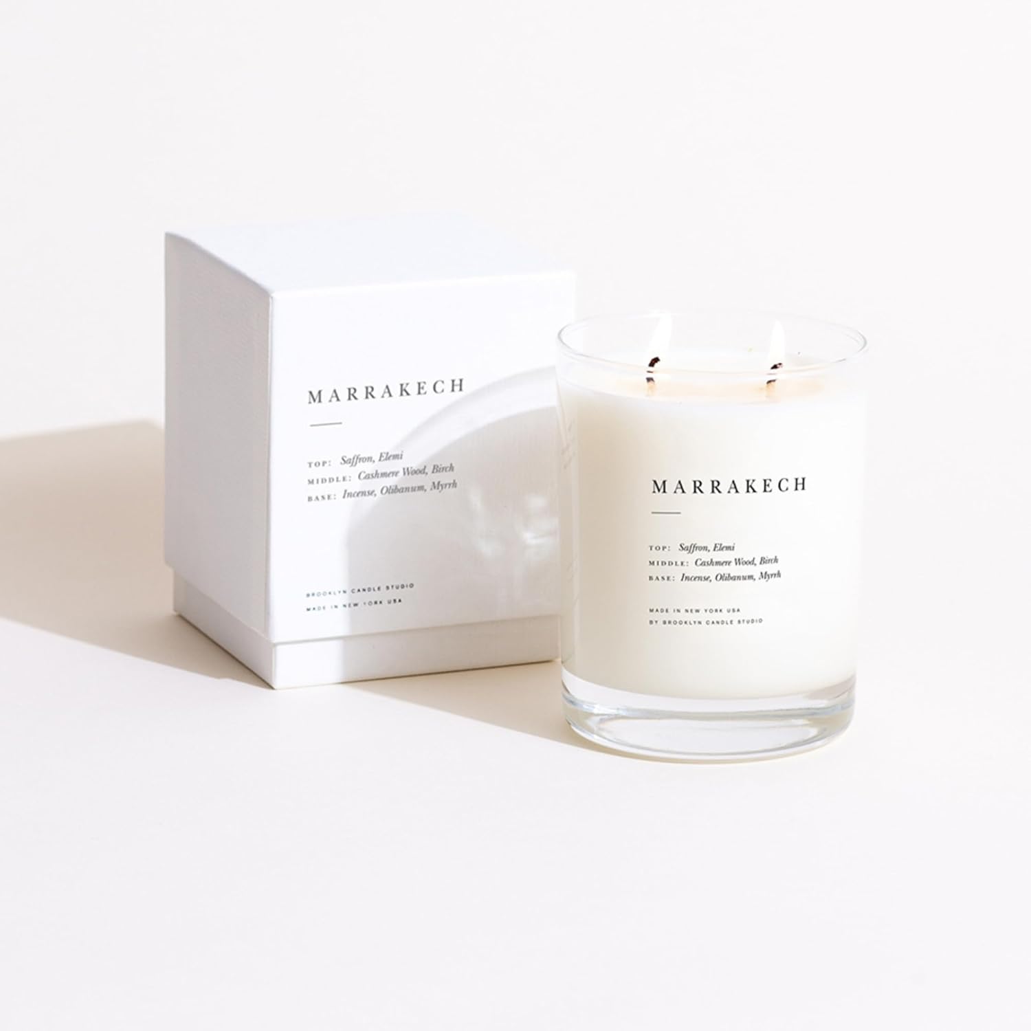 Marrakech Classic 2 Wick Candle - Luxury Scented Candle, Vegan Soy Wax, Hand Poured In The Usa, 70 Hour Slow Burn Time - 13Oz