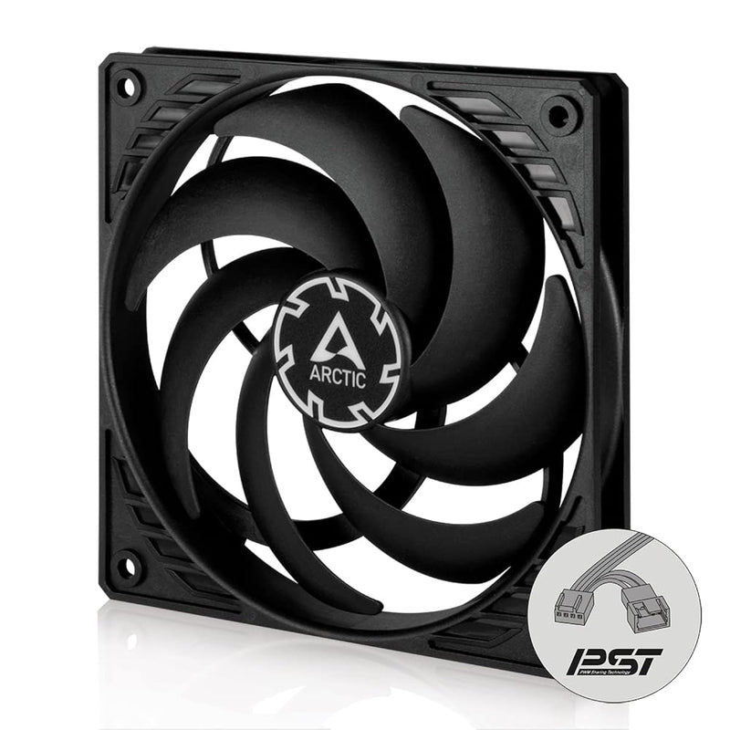 ARCTIC P12 Slim PWM PST - 120 mm Case Fan with PWM Sharing Technology (PST), P