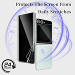 1-Set Privacy Screen & Camera Protector for Pixel 9 Pro Fold, Anti-Spy, Case Friendly