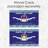 Big Dot of Happiness Making Waves - Swim Team - Swimming Party or Birthday Party Game Scratch Off Cards - 22 Count