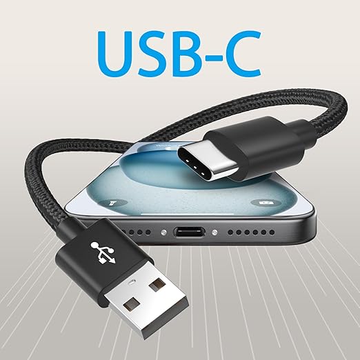 2 Pack 6FT USB C Charger Cable Braided Fast Charging Cord for Motorola Moto G Stylus G Power Samsung Android