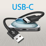 2 Pack 6FT USB C Charger Cable Braided Fast Charging Cord for Motorola Moto G Stylus G Power Samsung Android