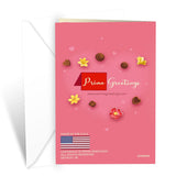 Wife Valentine'S Day Card, Made In America, Eco-Friendly, Thick Card Stock With Premium Envelope 5In X 7.75In, Packaged In Presentation Mailer