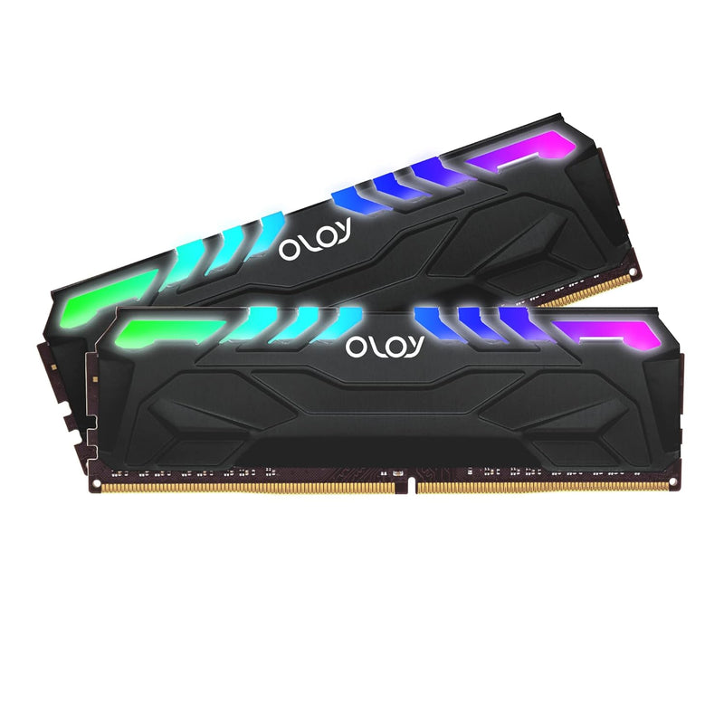 Ddr4 Ram 16Gb (2X8Gb) Black Owl Aura Sync Rgb 2666 Mhz Cl19 1.2V 288-Pin Deskt