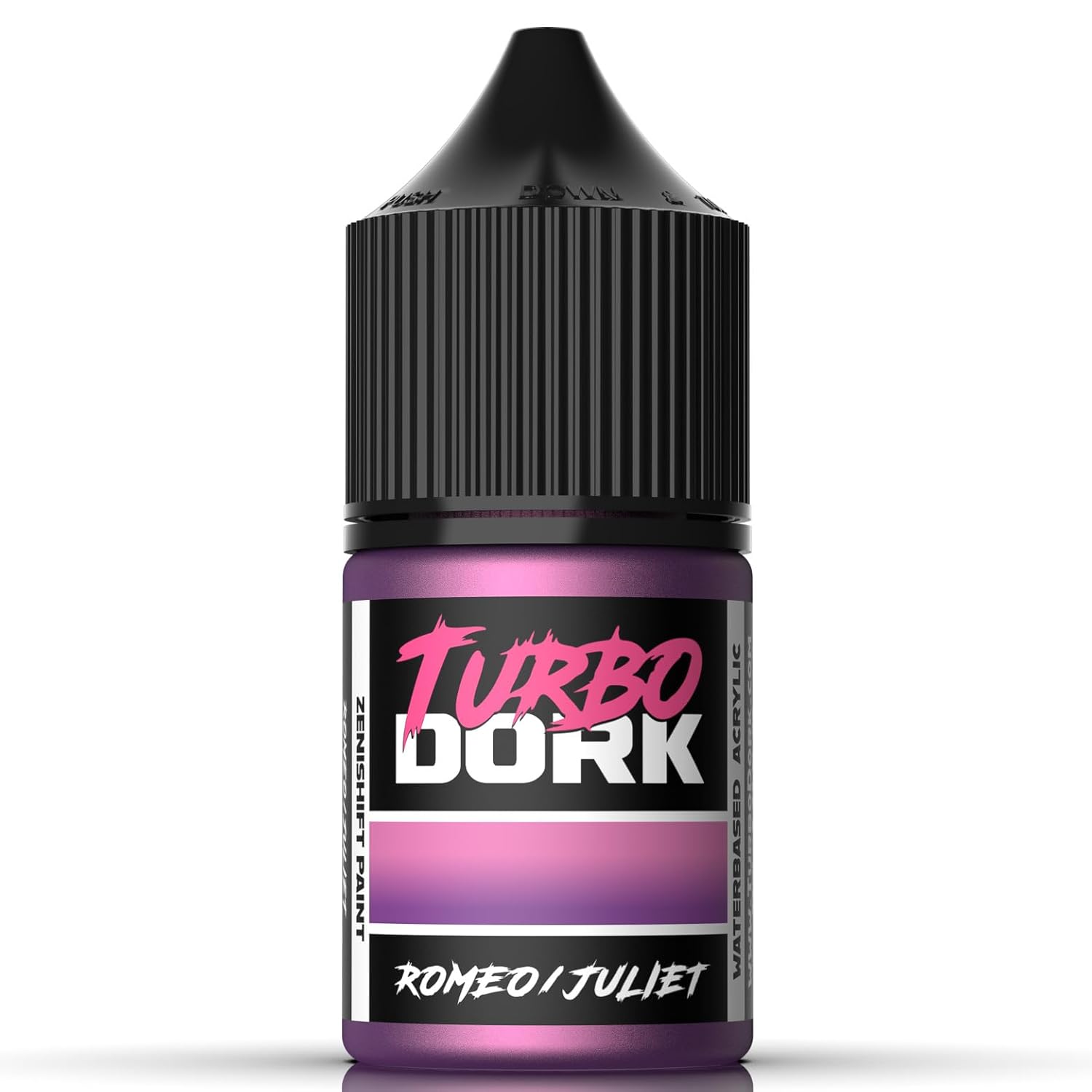 Romeo And Juliet Zenishift Acrylic Paint 22Ml Bottle - Water-Based Non-Toxic Metallic Color Shifting Paint