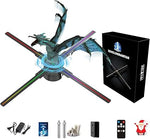 18.1" 3D Hologram Fan, WiFi Bluetooth, 700 Videos, HD LED 2000x1444PX