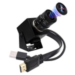 4K Usb Hdmi Camera Manual Zoom Webcam Variable Focus Pc Camera Mini Close-Up C