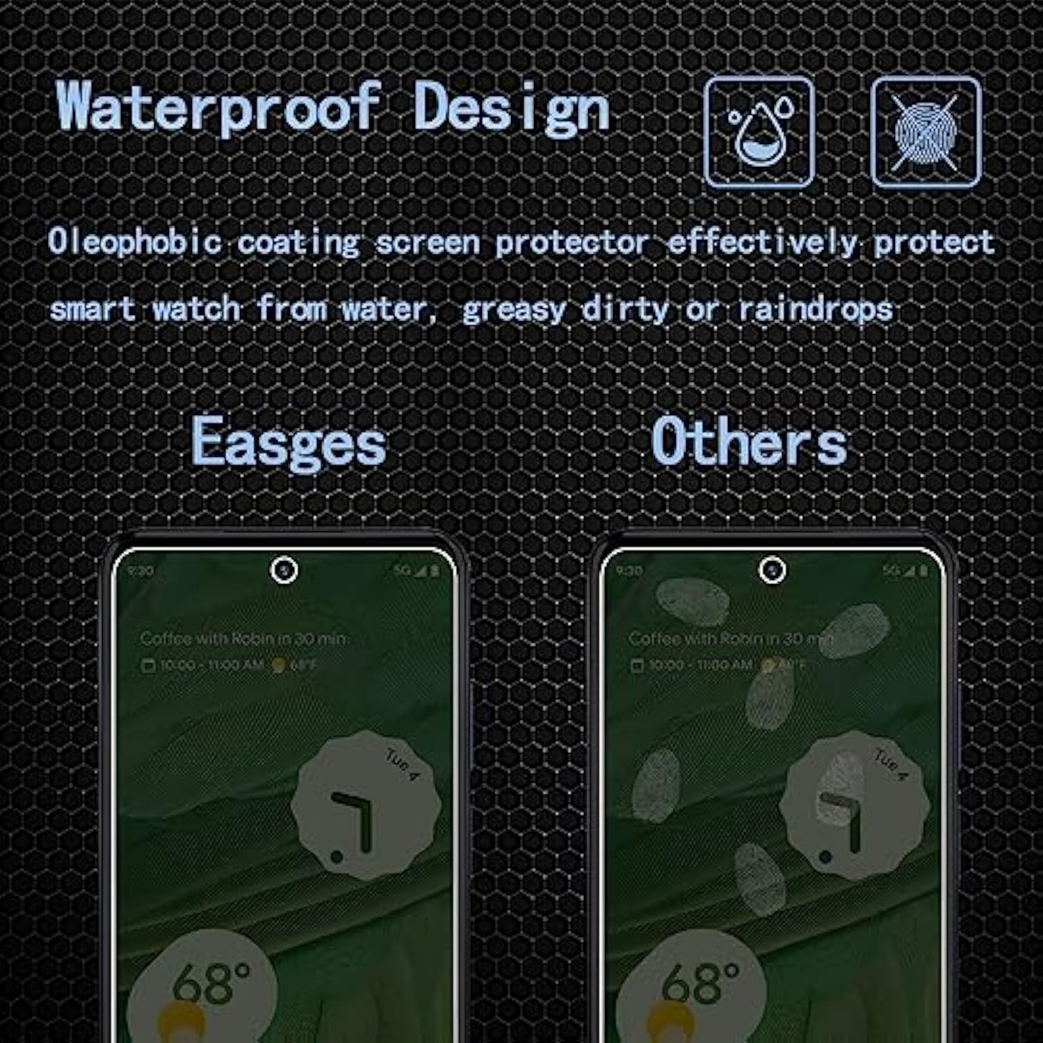 [2 Pack] For Google Pixel 7 Privacy Screen Protector, 9H Hardness Anti-Scratch Tempered Glass Screen Protector For Google Pixel 7 5G 6.3", Easy Install Case Friendly Bubble Free