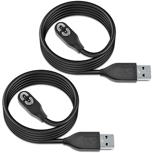 2 Pack Magnetic USB Charging Cable 3.3FT for Shokz OpenRun OpenRun Pro Aeropex OpenComm Headphones