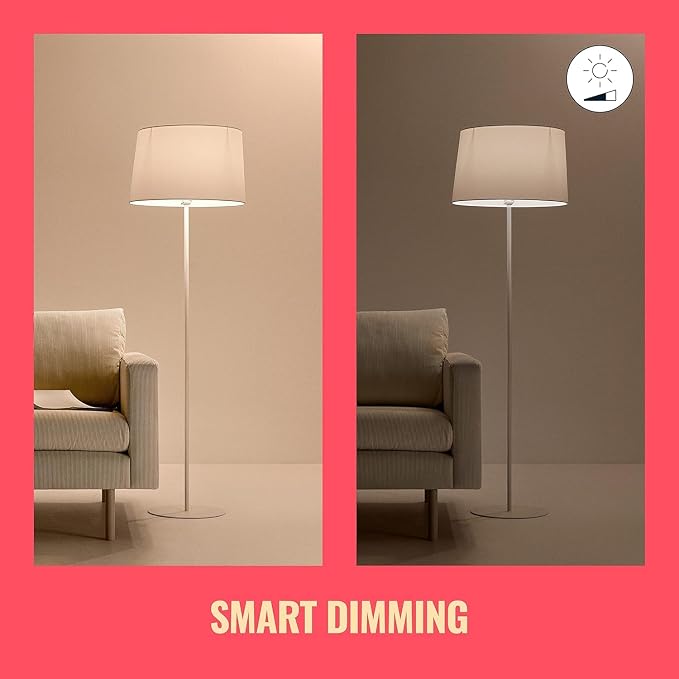 65W BR30 Tunable White LED Smart Flood Bulb 6 Pack Matter Compatible Wi-Fi Enabled E26 Base