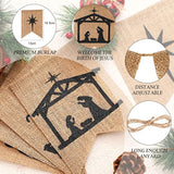 Nativity Scenes Banner Christmas Banner Holy Family Religious Nativity Scene For Christmas Indoor Outdoor Decorations