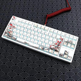 Pbt Japanese Keycaps-Side Printed Keycap Set Double Shot Shine Through Custom