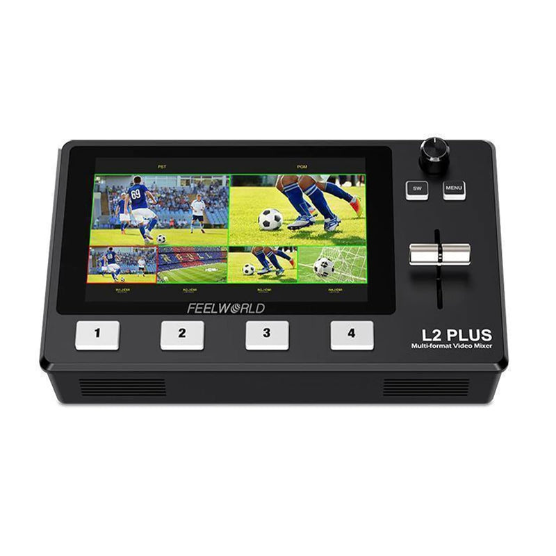 L2 Plus Multi-Camera Video Mixer Switcher With 5.5" Lcd Touch Screen Ptz Contr