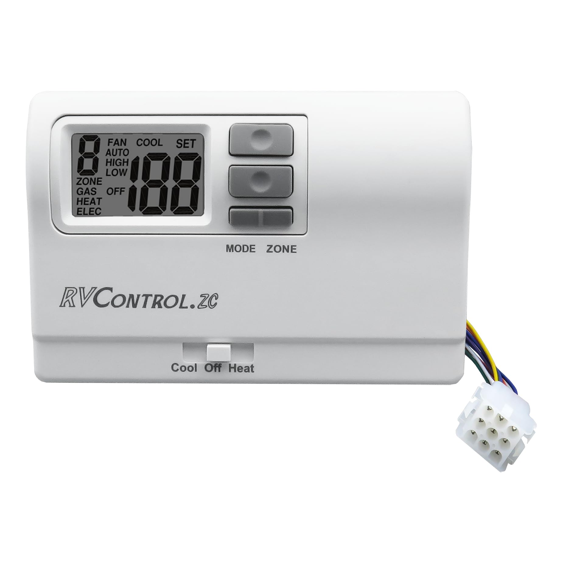 8330D3351 Rv Digital Thermostat, Replacement For Coleman Mach 8330D3351 8330A335 8330B3351, Heat/Cool Mode Wall Mount Thermostat For Camper Trailer Motorhome
