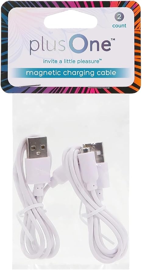 2 Pack Magnetic USB Charging Cable Replacement DC Power Cord with USB Adapter