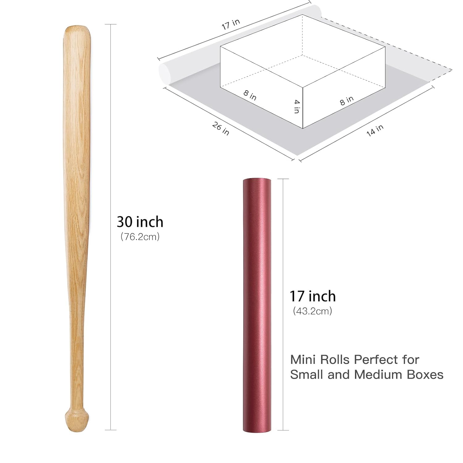 Burgundy Matte Wrapping Paper, Mini Roll, Wine Red Solid Color Pearly-Luster Paper Perfect For Christmas, Wedding, Birthday, Valentine'S Day, Baby Shower, Anniversary, 17 Inches X 32.8 Feet