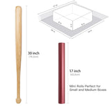 Burgundy Matte Wrapping Paper, Mini Roll, Wine Red Solid Color Pearly-Luster Paper Perfect For Christmas, Wedding, Birthday, Valentine'S Day, Baby Shower, Anniversary, 17 Inches X 32.8 Feet