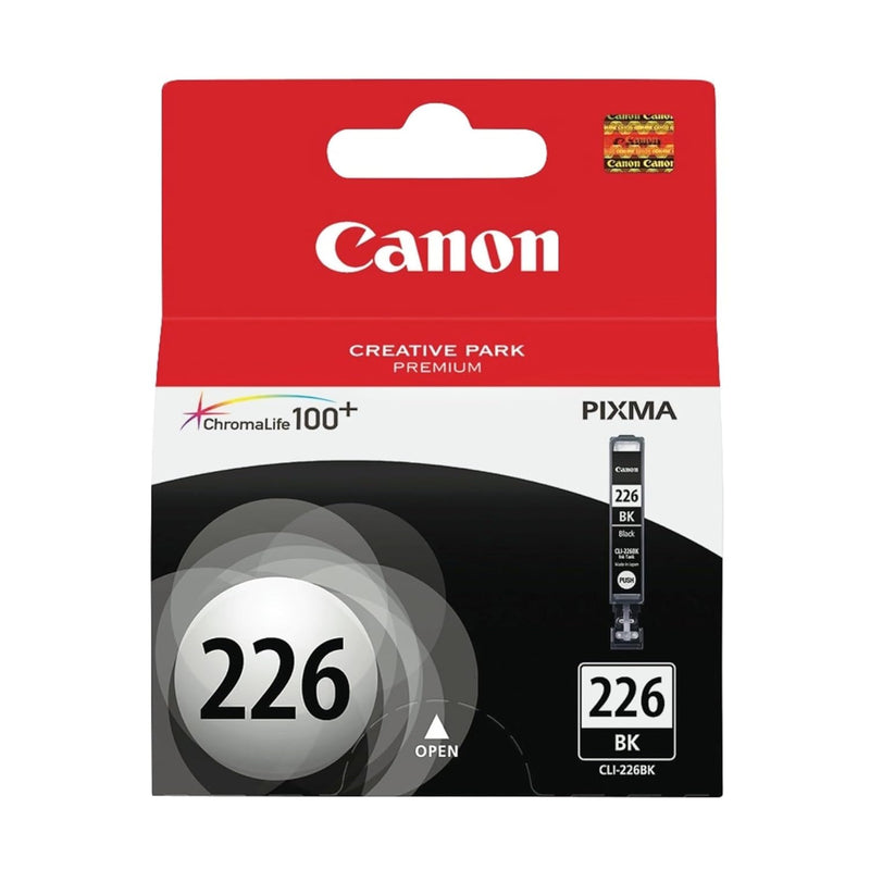 Canon CLI-226 Black Ink for iP, iX, MG, MX Series Printers, Various Models