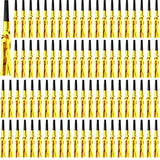 102-Piece Gold Glitter Fringed Noise Makers Bulk Party Blowouts & Whistles