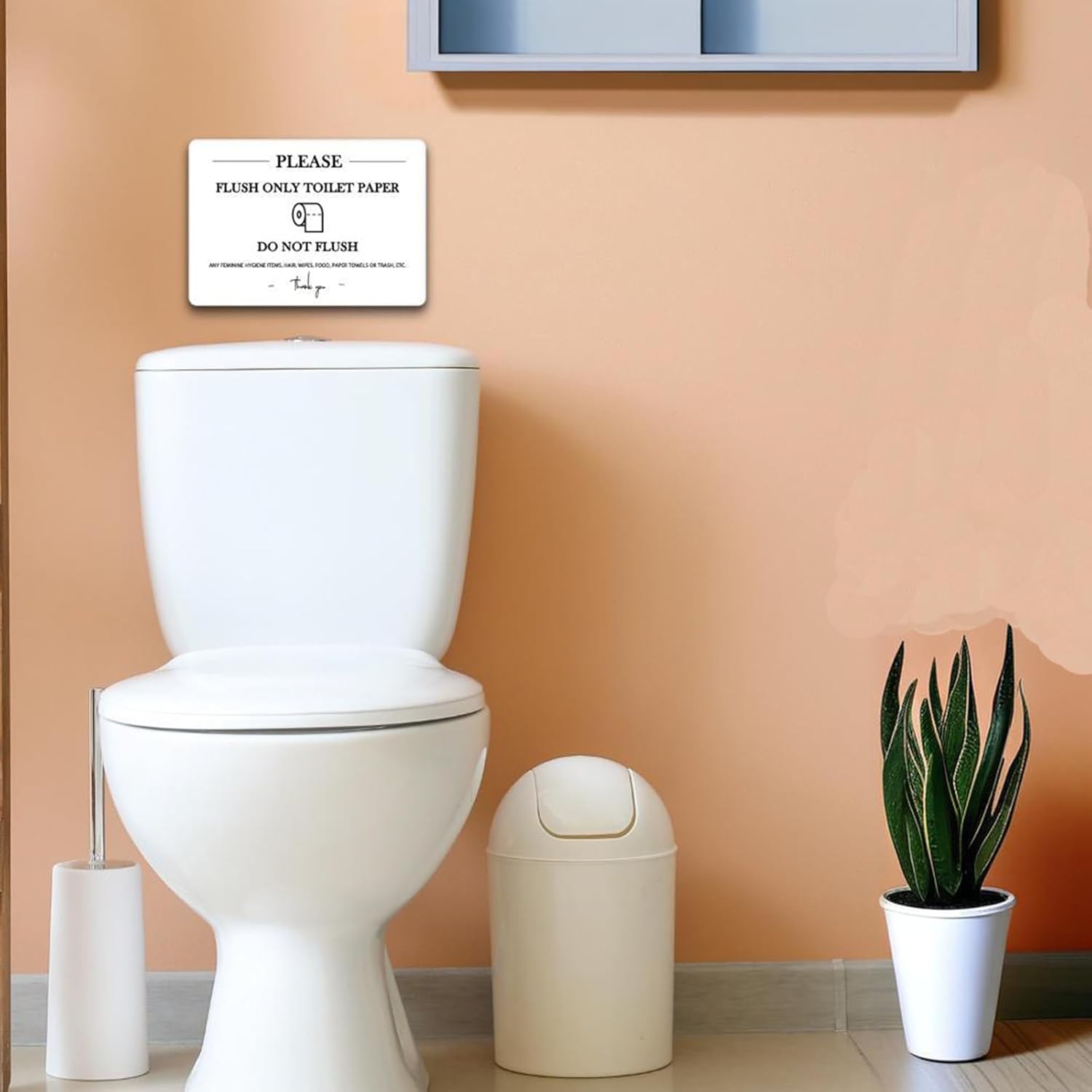 5 Acrylic Air Bnb Sign Bundle, Magnetic Welcome Signs | Wifi Password Fridge Magnet, House Rules – Do Not Flush For Bathroom Toilet Guests | No Smoking Signage | Str Host | Rental Home | Vrbo Signs