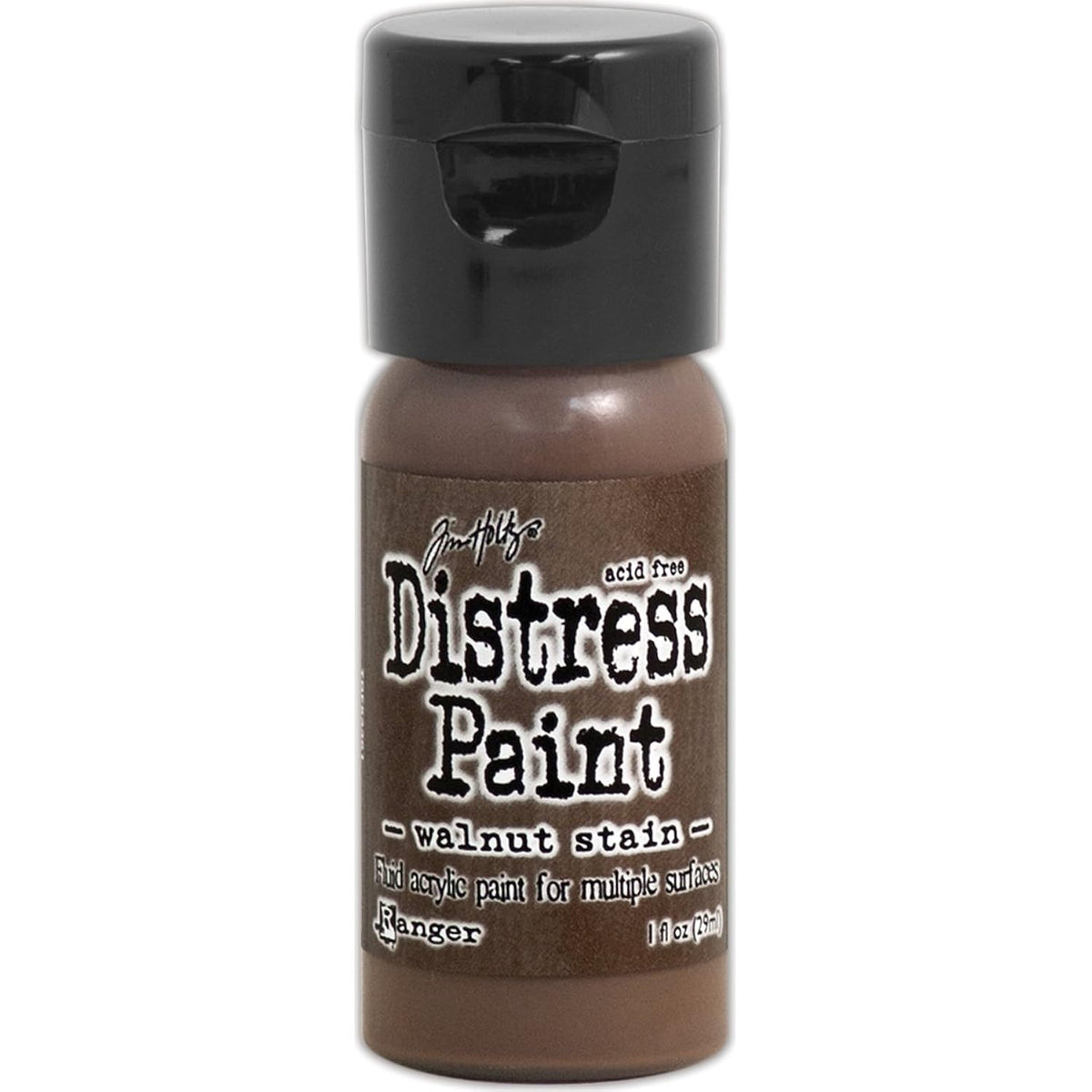 Ranger TDF53361 Distress Paint Flip Top 1oz-Walnut Stain