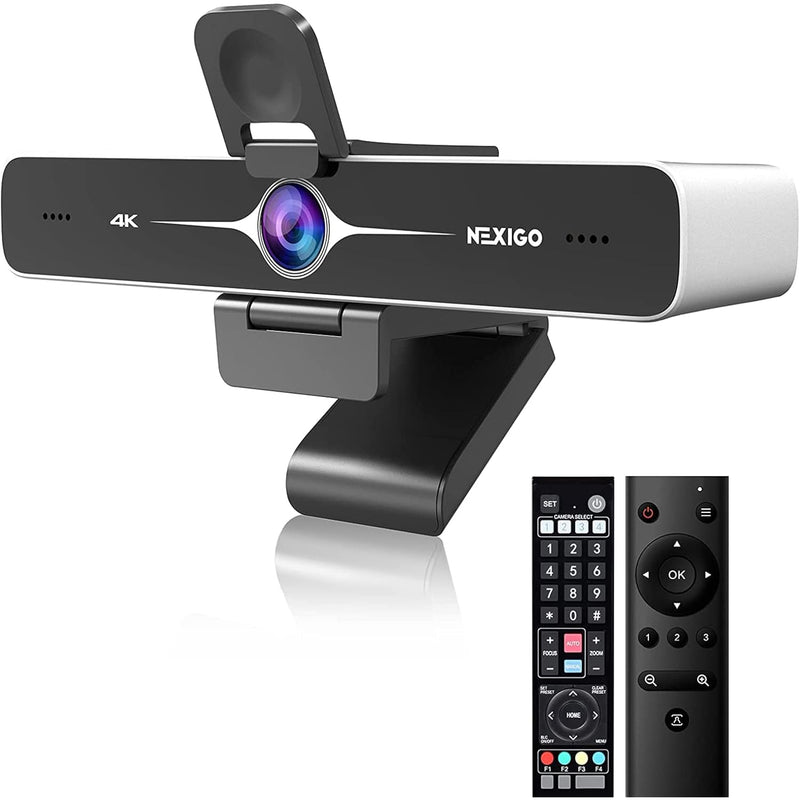 Zoom Certified, N970P 4K Webcam, Onboard Flash Memory, Al-Powered Auto-Framing