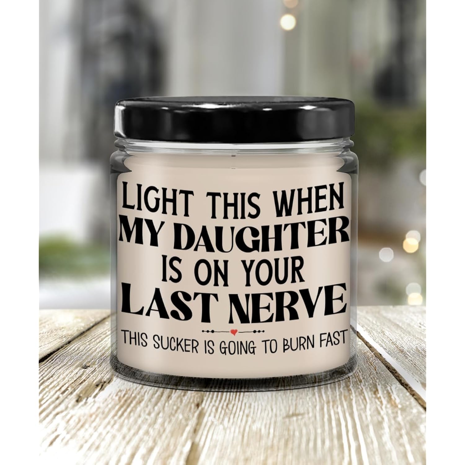 Son In Law Candle From Mother In Law Light This When My Daughter Is On Your Last Nerve Funny Birthday Christmas 9 Oz. Vanilla Scented Soy Wax For Men