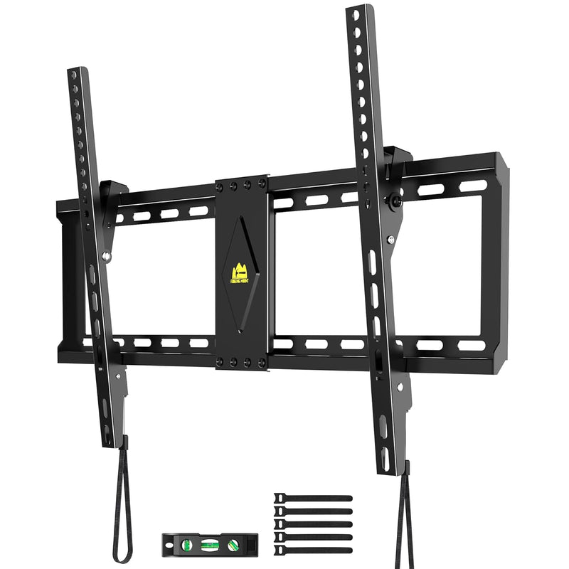 Tilt Tv Wall Mount For Most 37-82" Flat Curved Tvs, Universal Tv Bracket Fits