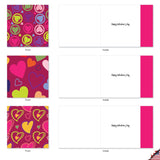 - 10 Boxed Valentine Note Cards With Envelopes - Loving, Heartfelt Assorted Greeting Cards For Valentine'S Day (4 X 5.12 Inch) - A Lot Of Heart Mq5652Vdg-B1X10