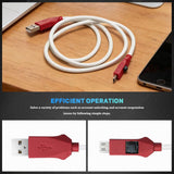 EDL Deep Flash Cable 2-in-1, Emergency Download Cable for Bootloader Unlocked Flashing with Type-C Adapter