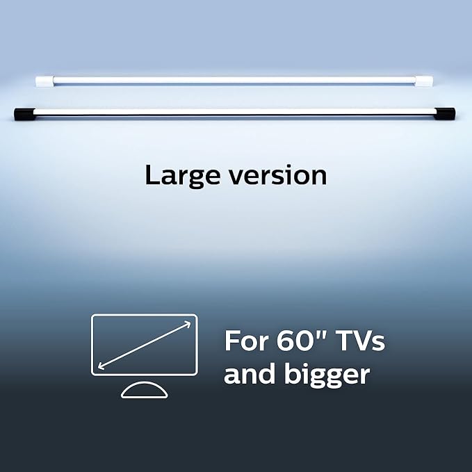 Philips Hue Large Smart Light Tube Black White and Color Ambiance LED Light Bar TV Sync