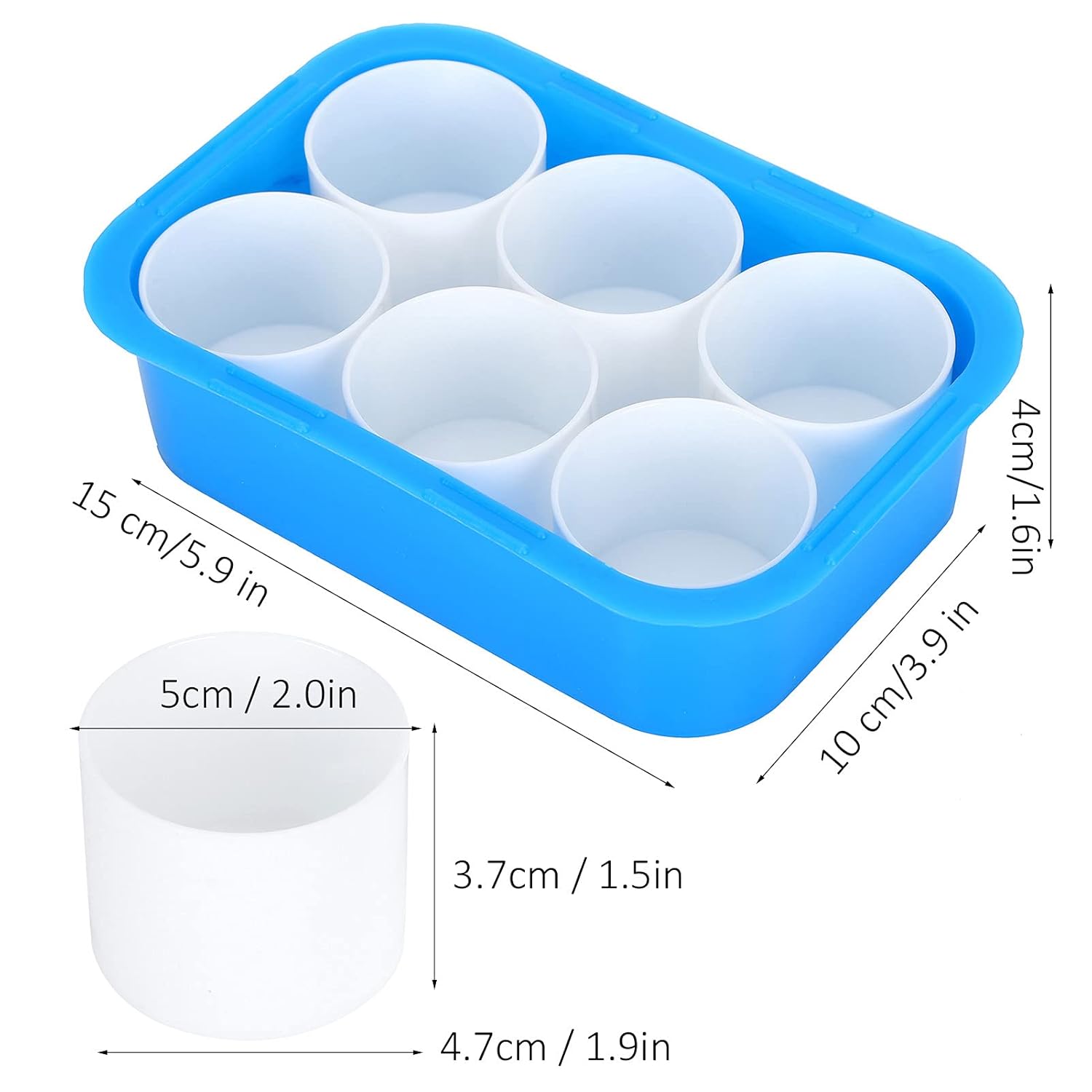 Paint Mixing Container, Leakproof Washable Watercolor Paint Cups Artistic For Oil Painting For Gouache