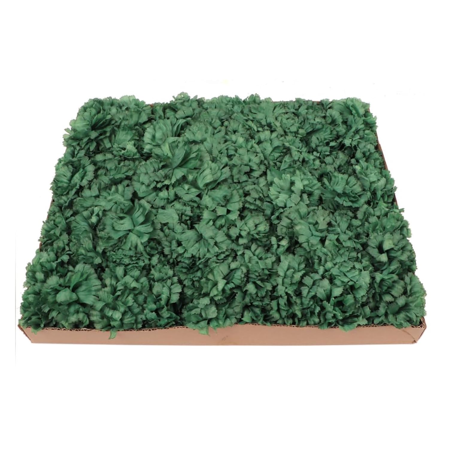 Box Of 100 Artificial Carnation Picks, Emerald 5" Long 3.5" Wide, Floral Crafting Supplies, Parties & Events Home & Office Decor