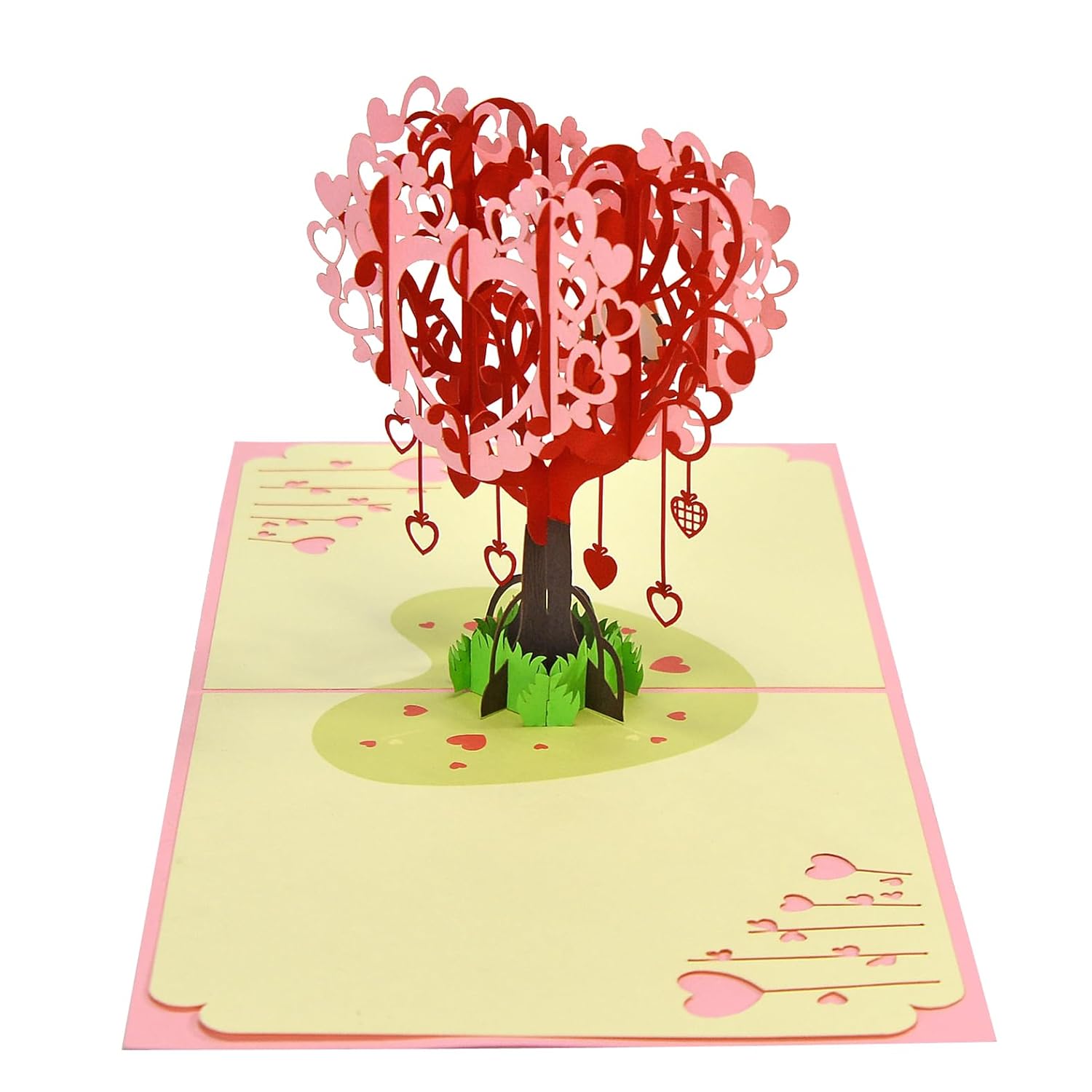 Tree Love 3D Pop-Up Card - Handcrafted Greeting Card For Cherished Moments (Tree Love)