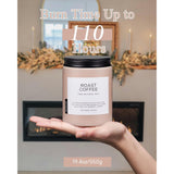 Coffee Candles Scented Strong, 2 Wick Jar Candle 19.4Oz, 110 Hours Burning Time, Organic Natural Soy Wax Candle For Bedroom Kitchen Home Decor, Housewarming Gift For Men And Women