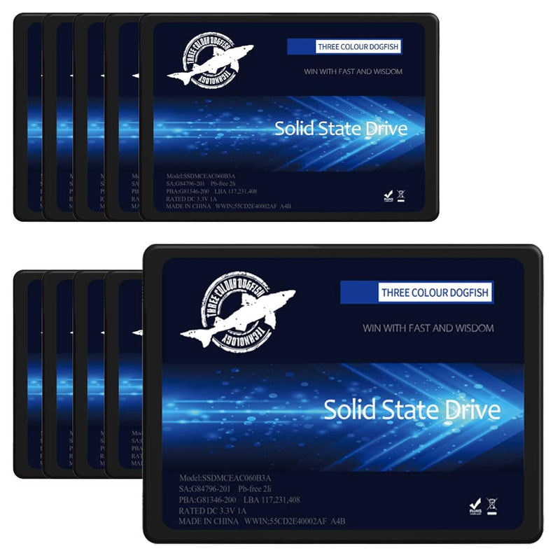 Ssd 2.5 Sata Iii 64Gb Dogfish High Performance Internal Solid State Drive For