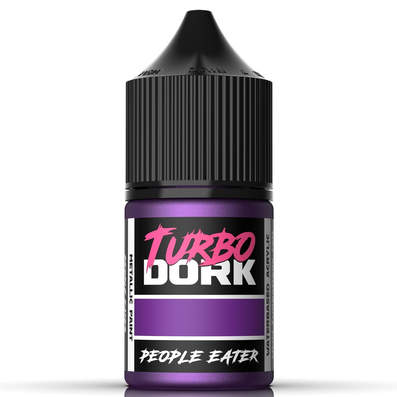 People Eater Metallic Acrylic Paint 22Ml Bottle - Water-Based Non-Toxic Metallic Finish Paint