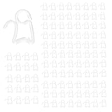 110-Pack Weatherproof Light Clips, Heavy Duty Outdoor Hanging Clips For String Lights - No Drill Installation For Fence, Tent, Balcony, Christmas & Party Decor
