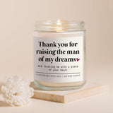 Mother Of The Groom Gifts From Bride - Wedding Gift For Mom Of The Groom Mother-In-Law From Bride Lavender Scented Soy Wax Candle 7Oz