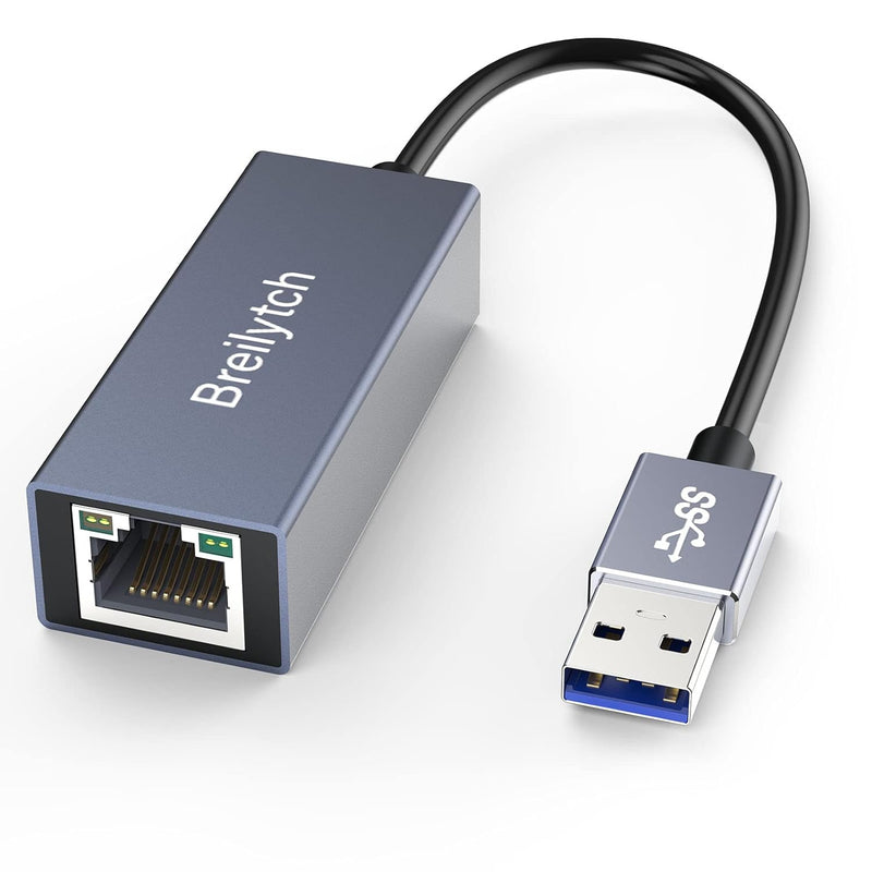 Usb To Ethernet Adapter, Usb 3.0 To 10/100/1000 Gigabit Ethernet Lan Network A