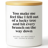Funny Gifts For Him Her Couple Valentine’S Day Candle For Boyfriend Girlfriend Lucky Gifts For Women Men Romantic & Funny Love Candle, Appreciation Gift For Couples Birthday Anniversary Candles
