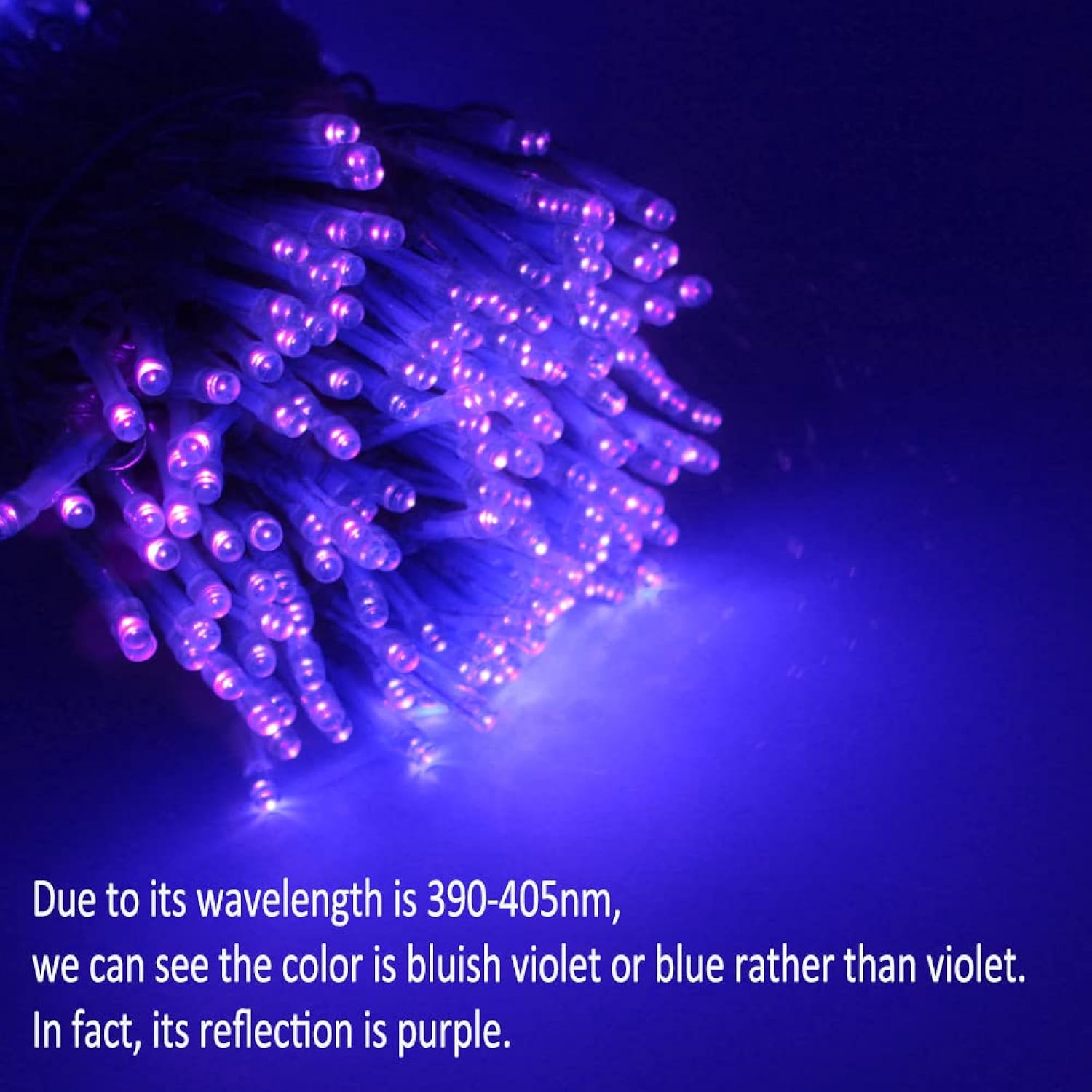 Black Light Curtain String Lights For Glow Party 10Ft X10Ft 306 Leds, Blacklight With Remote Control For Halloween Chris