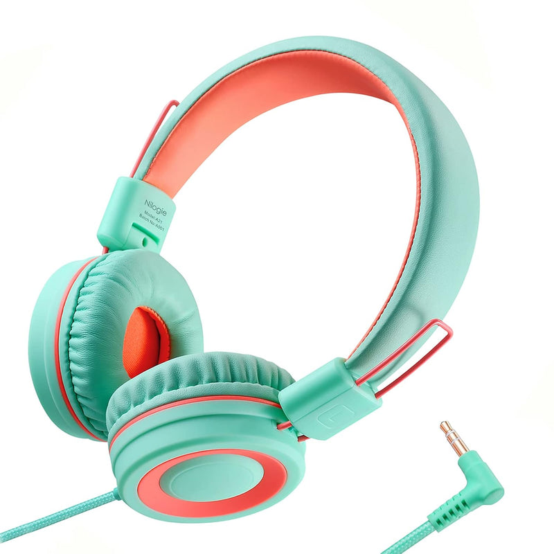 A21 Kids Headphones For School/Pc/Cellphone/Airplane Travel With 3.5Mm Jack Ch