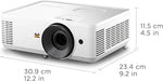 ViewSonic PA700W 4500 Lumens WXGA Projector, Vertical Keystone, Business/Edu