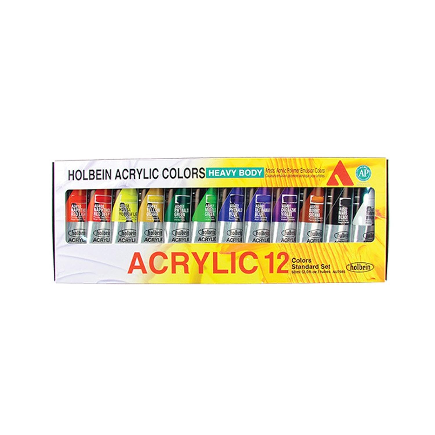 Holbein Hb Artist Acrylic Basic Set/12 60Ml