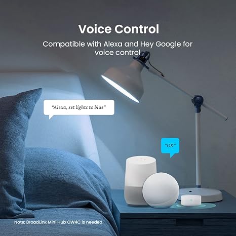 FastCon Smart Bulbs Lighting Kit with Remote Control Wireless Mesh Color Changing LED Bulbs