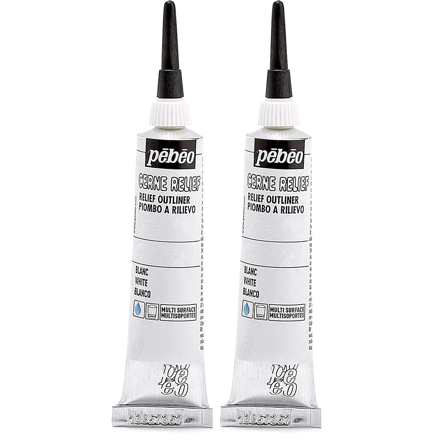 PEBEO OUTLINER WHITE 20ML (Pack of 2)