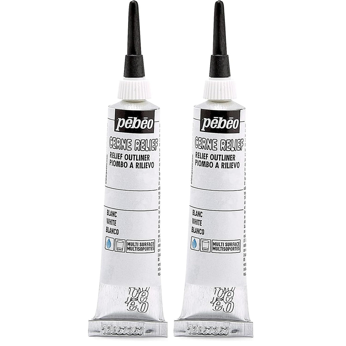 PEBEO OUTLINER WHITE 20ML (Pack of 2)