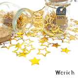 Star Confetti Merry Christmas Max Gold Metallic Foil Stars For Baby Showe Wedding Bridal Shower Festival Theme Decorations